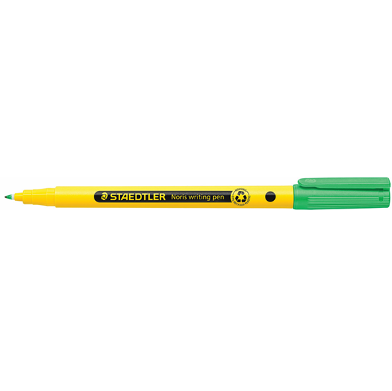 Staedtler Noris Writing Pen (0.6 mm, felt tip) (Pale Green, Single)
